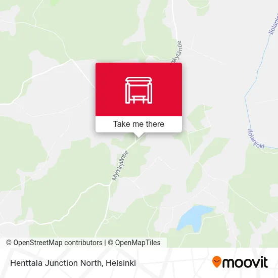 Henttala Junction North map
