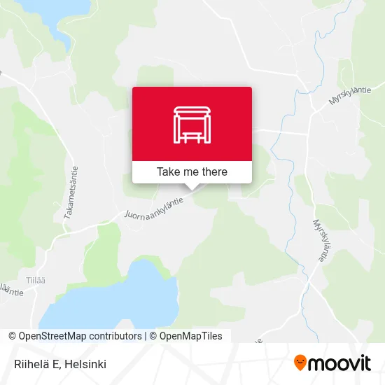 Riihelä E map
