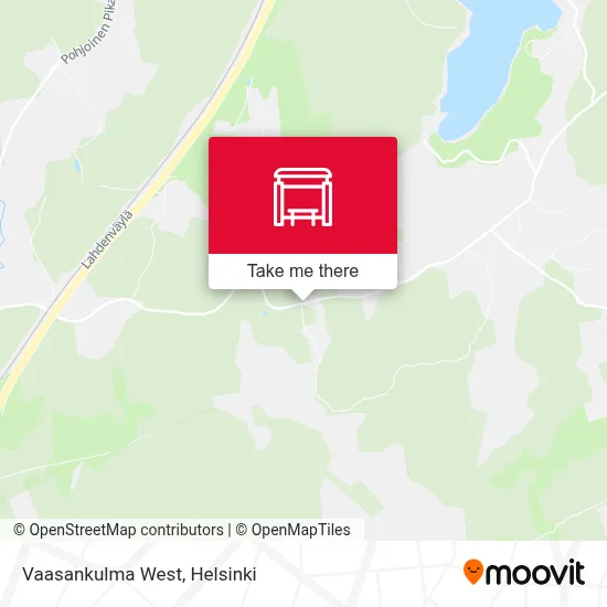 Vaasankulma West map