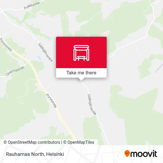 Rauhamaa North map