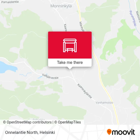 Onnelantie North map
