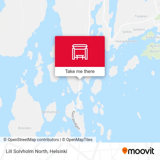 Lill Solvholm North map