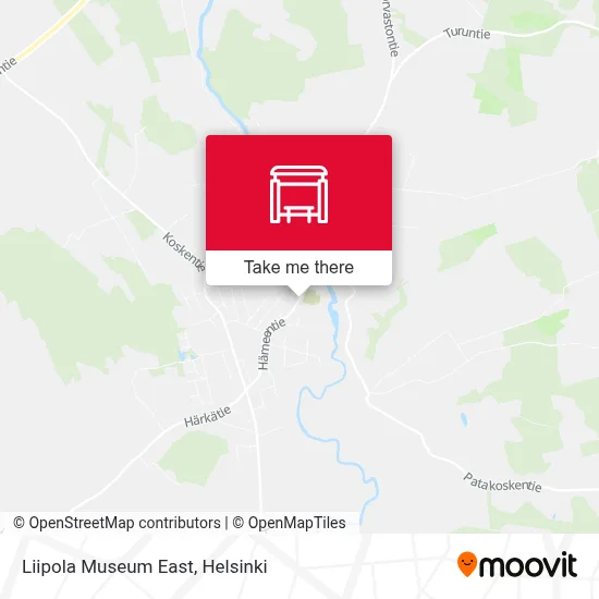 Liipola Museum East map
