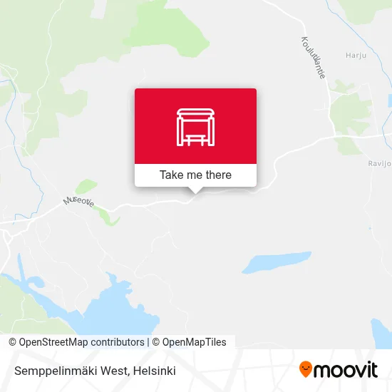 Semppelinmäki West map