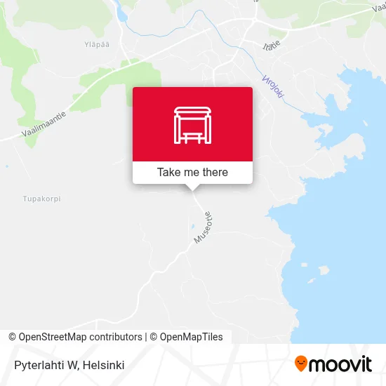 Pyterlahti W map