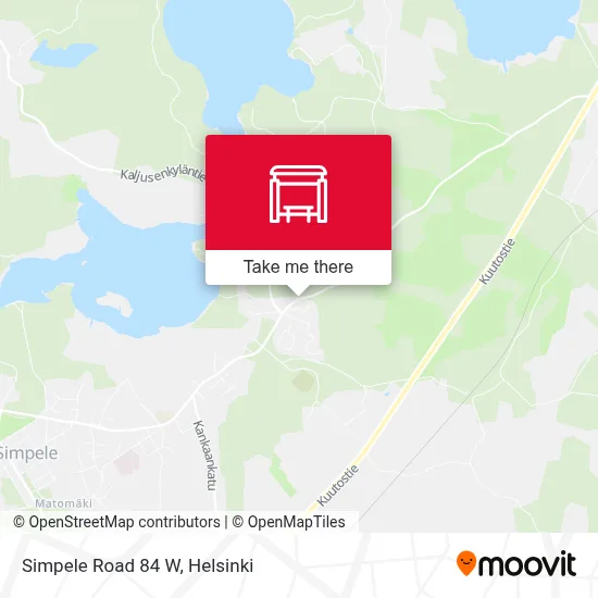 Simpele Road 84 W map
