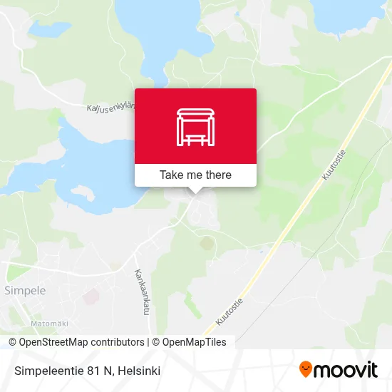 Simpeleentie 81 N map