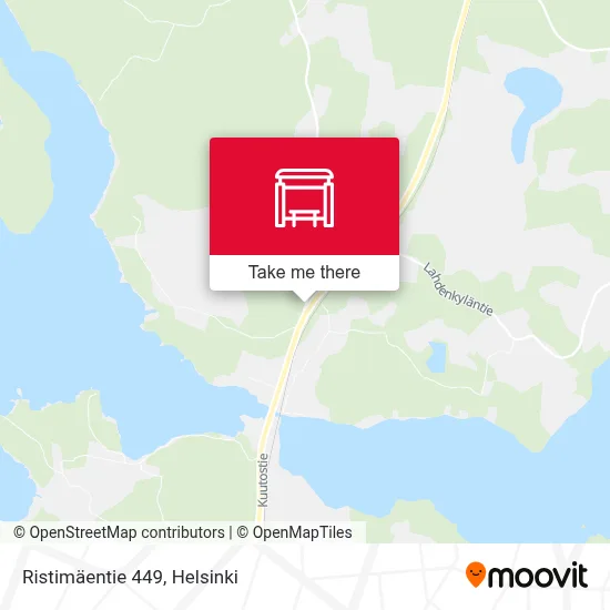 Ristimäentie 449 map
