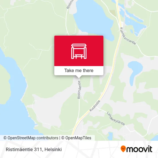 Ristimäentie 311 map