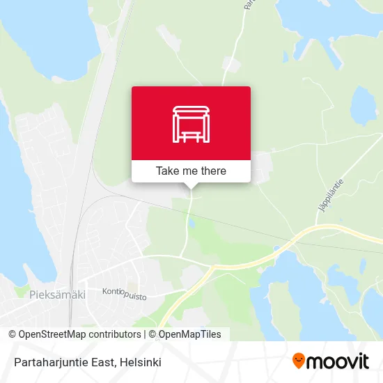 Partaharjuntie East map