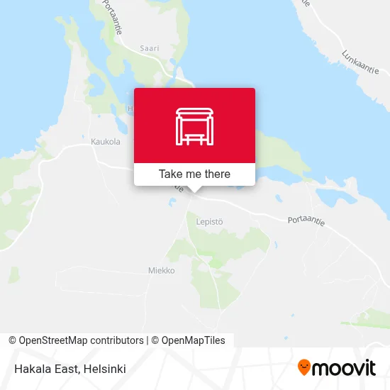 Hakala East map