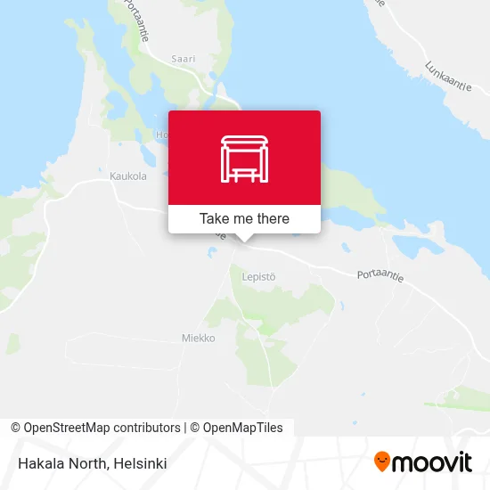 Hakala North map