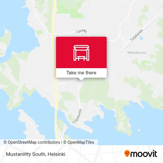 Mustaniitty South map