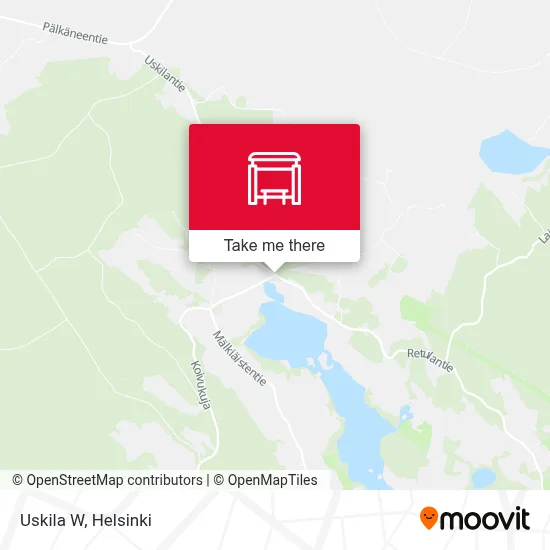 Uskila W map