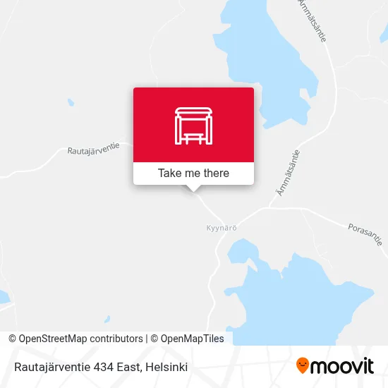 Rautajärventie 434 East map