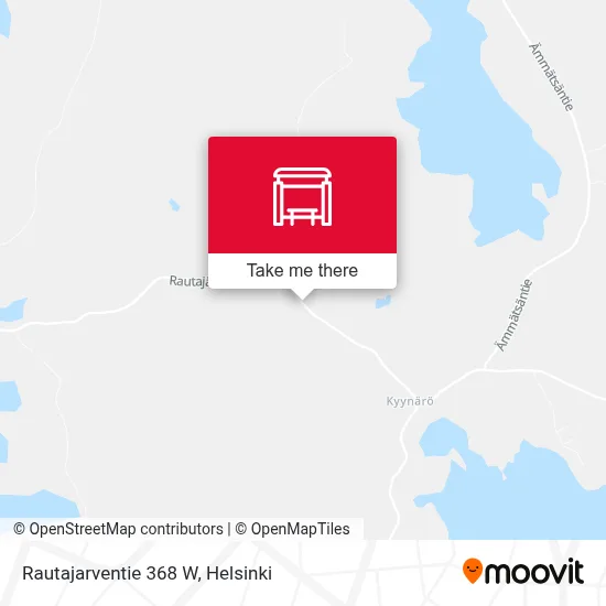 Rautajarventie 368 W map