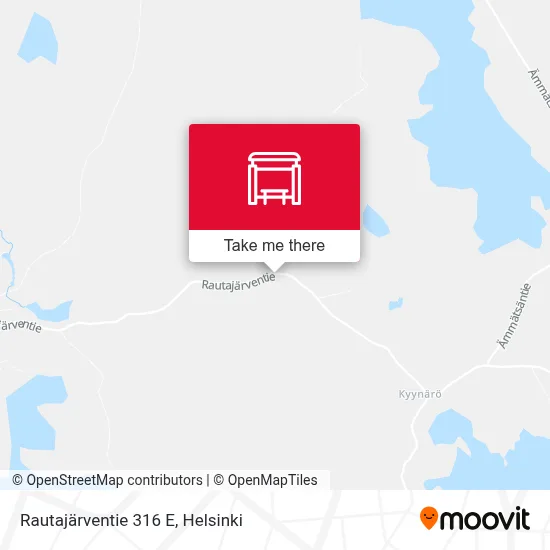 Rautajärventie 316 E map