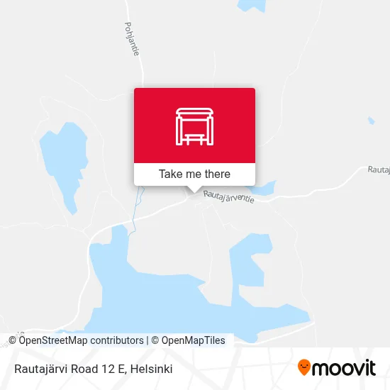 Rautajärvi Road 12 E map