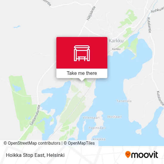 Hoikka Stop East map