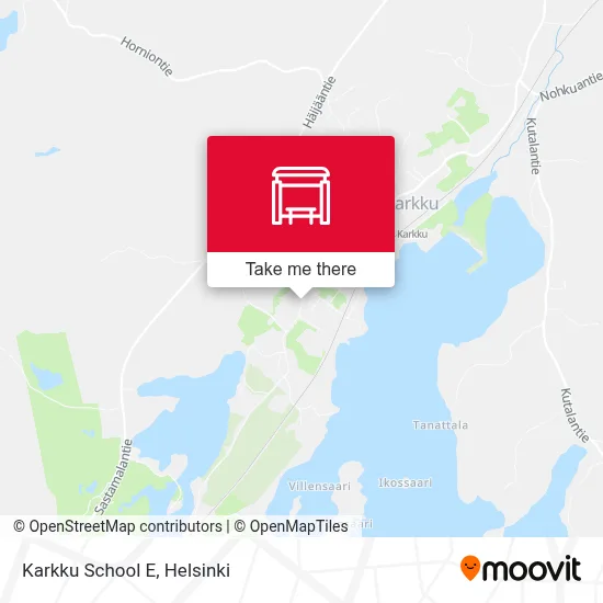 Karkku School E map