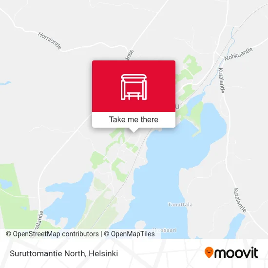 Suruttomantie North map