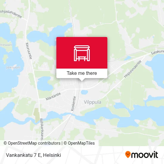 Vankankatu 7 E map