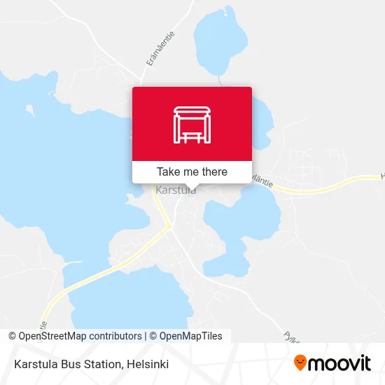 Karstula Bus Station map