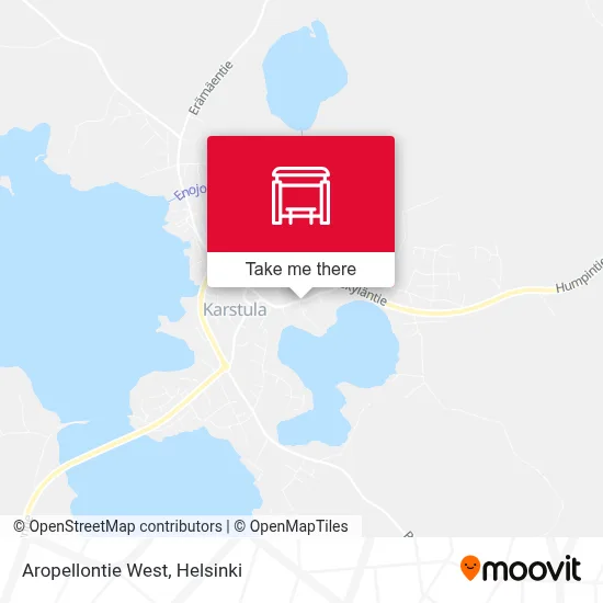 Aropellontie West map