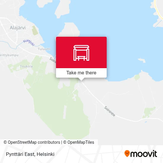 Pynttäri East map