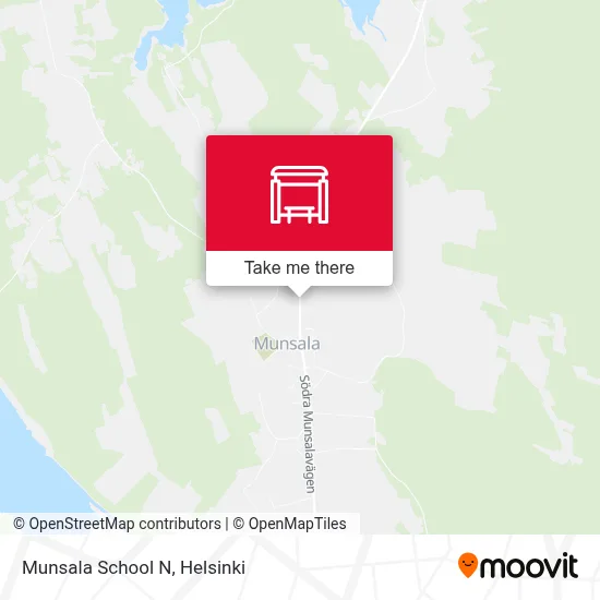 Munsala School N map