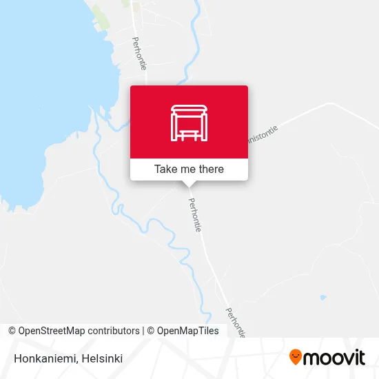 Honkaniemi map