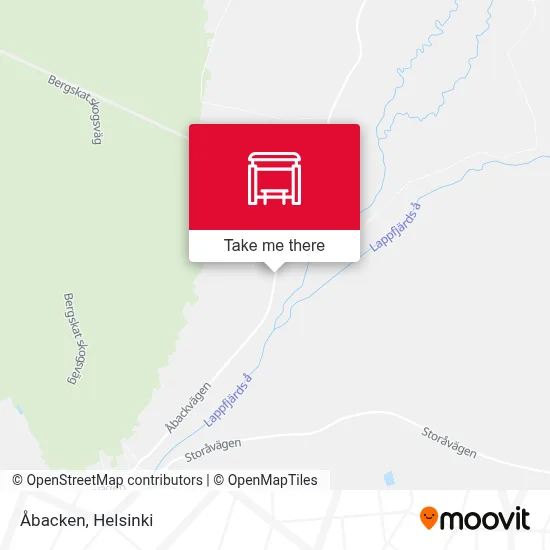 Åbacken map
