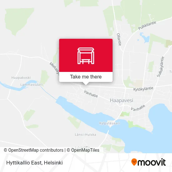 Hyttikallio East map