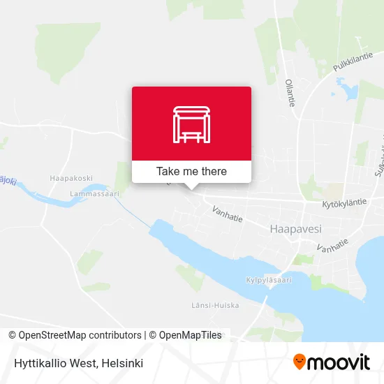 Hyttikallio West map