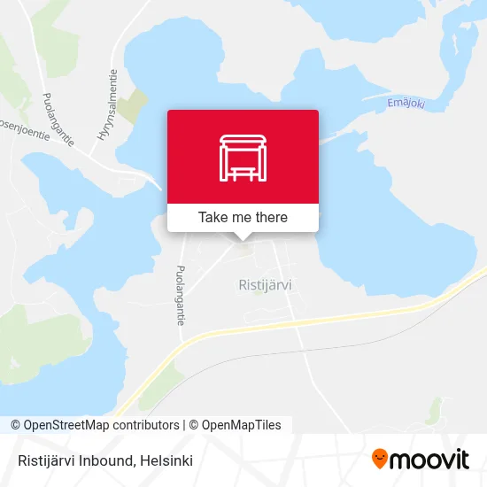 Ristijärvi Inbound map