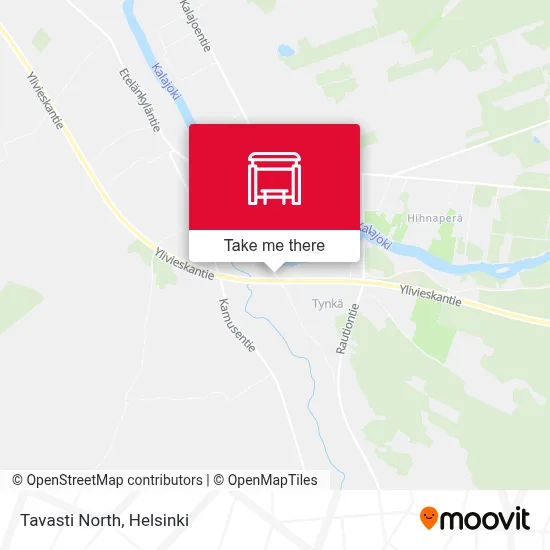 Tavasti North map