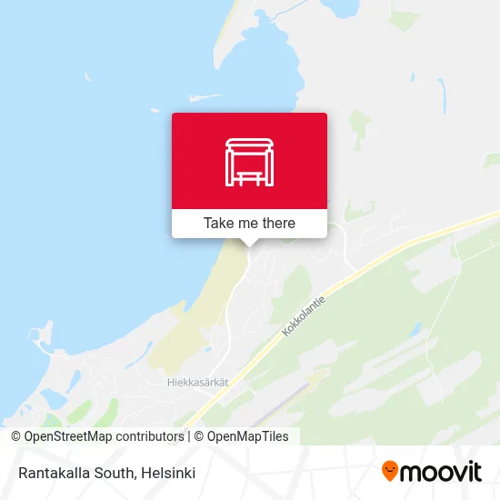 Rantakalla South map