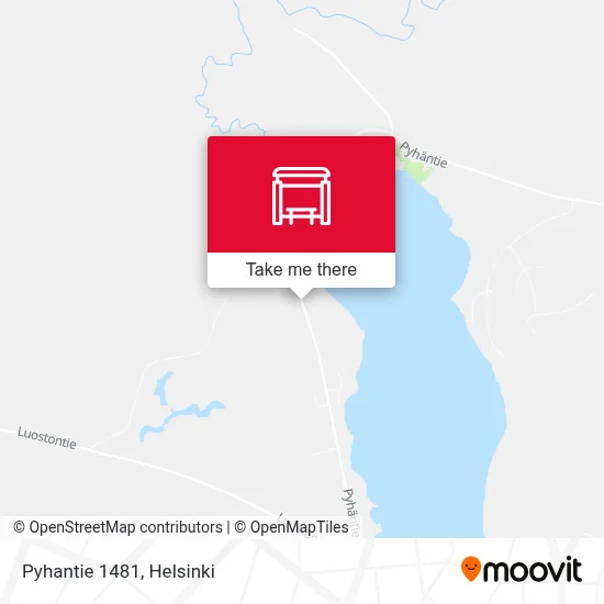 Pyhantie 1481 map