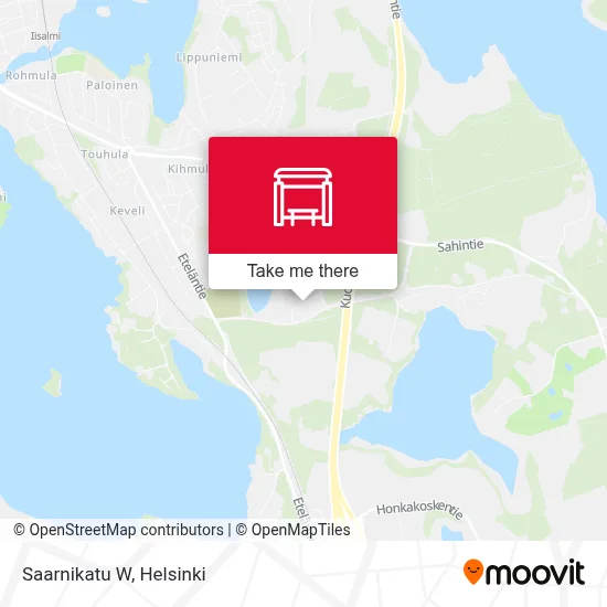 Saarnikatu W map