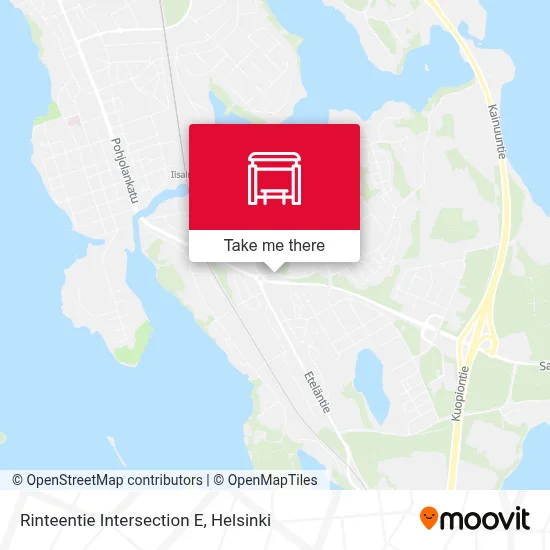 Rinteentie Intersection E map
