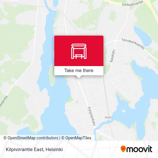 Kilpivirrantie East map