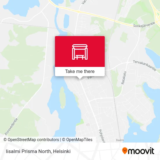 Iisalmi Prisma North map