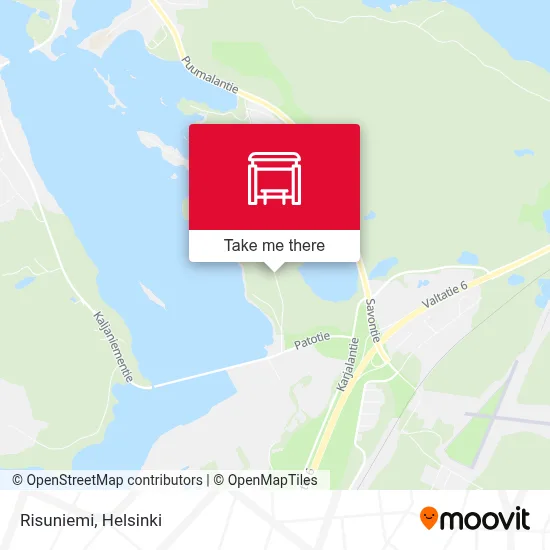 Risuniemi map