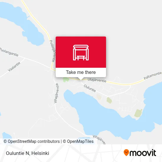 Ouluntie N map