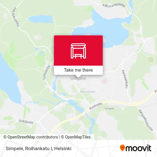 Simpele, Roihankatu I map