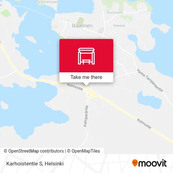 Karhoistentie S map