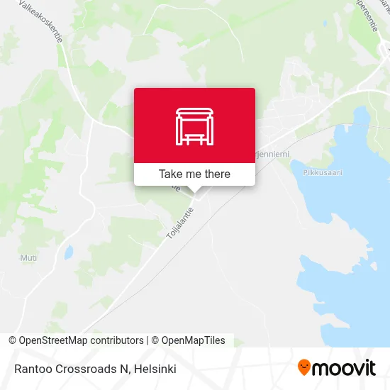 Rantoo Crossroads N map