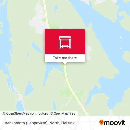 Vehkaranta (Leppavirta), North map