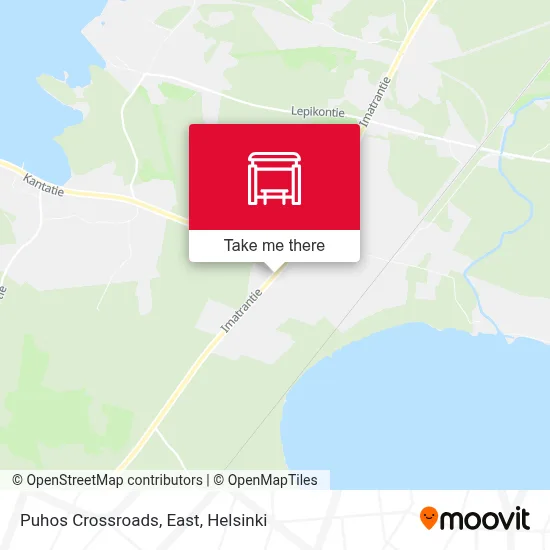 Puhos Crossroads, East map