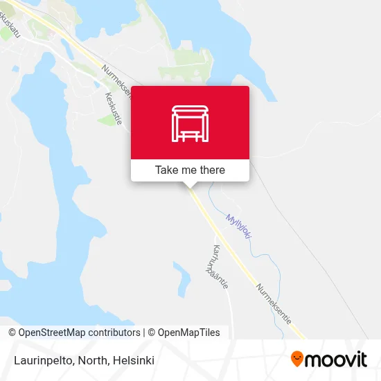 Laurinpelto, North map